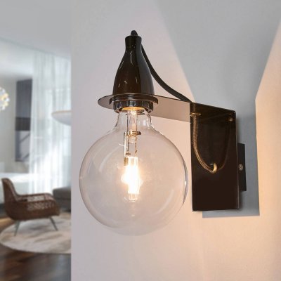 IDEAL LUX Ideallux Applique murale design Minimale noire