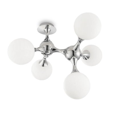 IDEAL LUX Ideallux Plafonnier Nodi Bianco 5 lampes E14