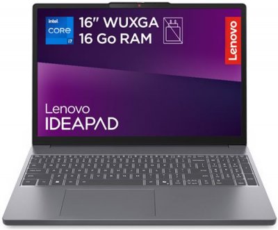 LENOVO IdeaPad Slim 3 16IRH10 16"" 60 Hz Intel Core i7 16 Go RAM 512 Go SSD Gris lunaire