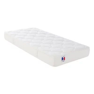 I D LITERIE Idliterie - Matelas mousse 90x190 cm 25kg/m3 2 faces &eacute;paisseur 17cm