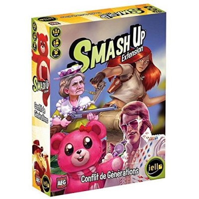 IELLO  - Smash Up - Extension - Conflit de G&eacute;n&eacute;rations 