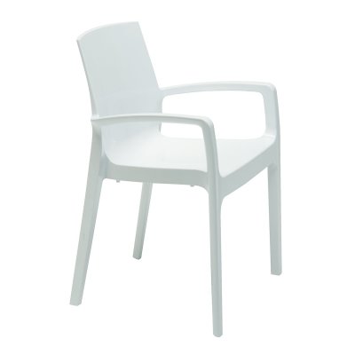 Igap Cream Chaise, Polypropyl&egrave;ne, Multicolore, 51 x 58 x 82 cm