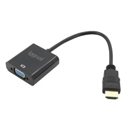 IGGUAL  C&acirc;ble HDMI IGG317303 Noir