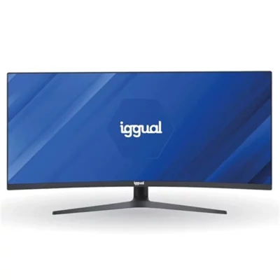 IGGUAL  IGG319543 34"" VA UltraWide QHD 165 Hz Hauteur r&eacute;glable FreeSync Courb&eacute;
