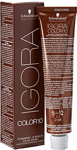 SCHWARZKOPF Igora Royal Color 10 5-12 chatain clair cendr&eacute; fum&eacute; 60 ML