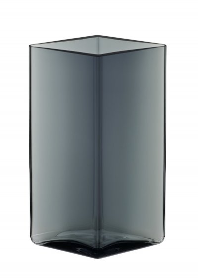 IITTALA  1015592ruutu vase, 115x 180mm-gris