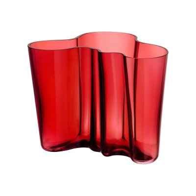 IITTALA  - Aalto Vase Savoy 160 mm, rouge canneberge
