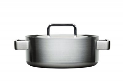 IITTALA  Tools - Faitout avec Couvercle - 3 L - INOX bross&eacute;
