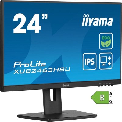 IIYAMA  60.5cm (24"") XUB2463HSU-B1 16:10 HDMI+DP+2xUSB XUB2463HSU-B1