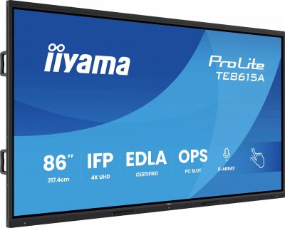 IIYAMA  Ecran affichage dynamique CEE: G (A - G) 217.4 cm 85.6 pouces