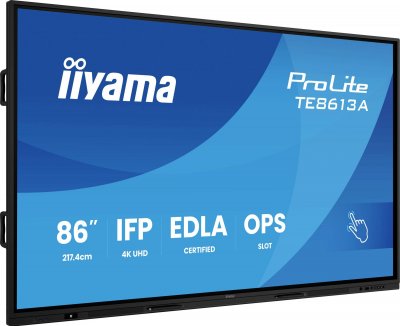 IIYAMA   Ecran affichage dynamique CEE: G (A - G) 217.4 cm 85.6 pouces