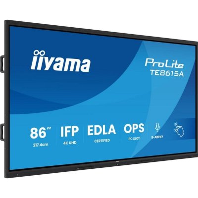 IIYAMA  ProLite Ecran affichage dynamique CEE: G (A - G) 217.4 cm 85.6 pouces 3840 x 2160 Pixel