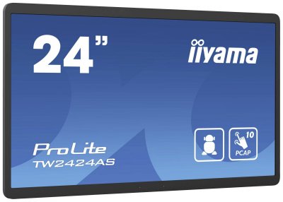 IIYAMA  ProLite TW2424AS-B1 Ecran affichage dynamique 61 cm 24 pouces 1920 x 1080 Pixel 24/7