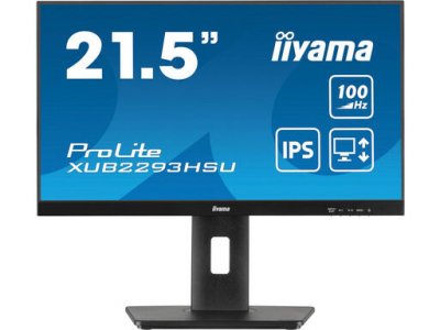 IIYAMA  Prolite Xub2293hsu-b6 21&acute;&acute; Full Hd Ips Led Monitor Argent&eacute;