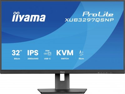 IIYAMA  ProLite XUB3297QSNP-B1 32"" LED 4K Ultra HD 1 ms Noir