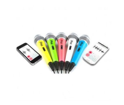 IK MULTIMEDIA  iRig Voice Microphone &agrave; main pour iOS/Android - rose