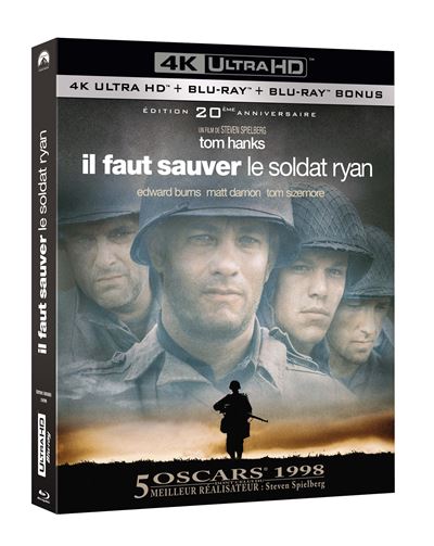 Il faut sauver le soldat Ryan Blu-ray 4K Ultra HD