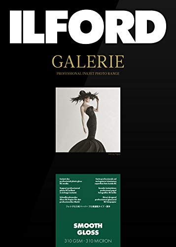 ILFORD  Papier Galerie Prestige Smooth 310g A4 100 Feuilles Brillant