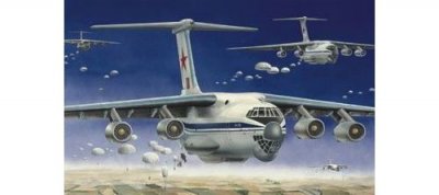  Iljushin Il-76 Candid Transport - 1:144e - Trumpeter