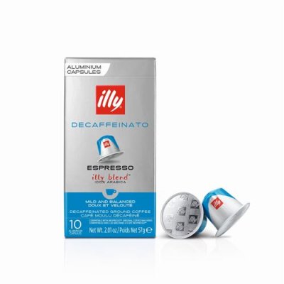 ILLY  Espresso decaffeinato - La boite de 10 capsules