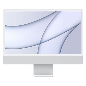 Imac 24 Retina 4,5k 2021 M1 8 C&acute;urs 16 Go 512 Go Argent Apple