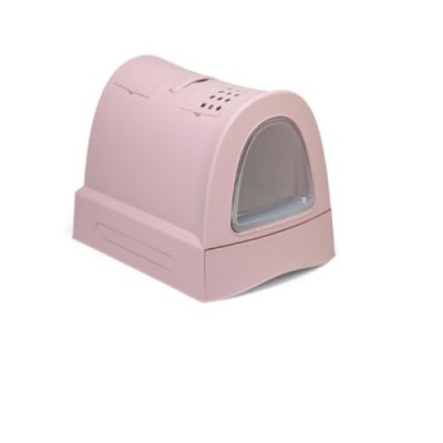TRIXIE Imac-Maison De Toilette Zuma. Avec Tiroir. Rose. Pour Chats.-Va-15094