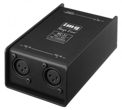 MONACOR Img Combiner microphone 3-Way (MC-31)