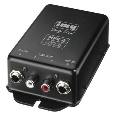 MONACOR INTERNATIONAL Img Stage Line 210680 Pr&eacute;ampli pour microphone
