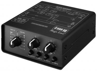 IMG STAGELINE  MPA-102 1 canal Pr&eacute;amplificateur de microphone 19