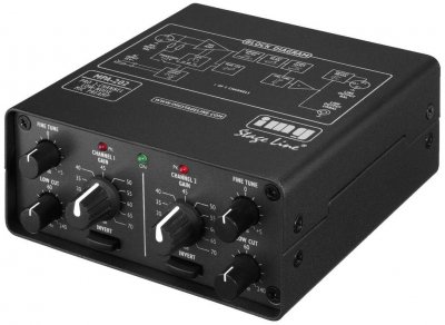 IMG STAGELINE  MPA-202 2 canaux Pr&eacute;amplificateur de microphone 19