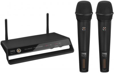 IMG STAGELINE  TXS-2402SET Micro sans fil Type de transmission (d&eacute;tails):radio interrupteur