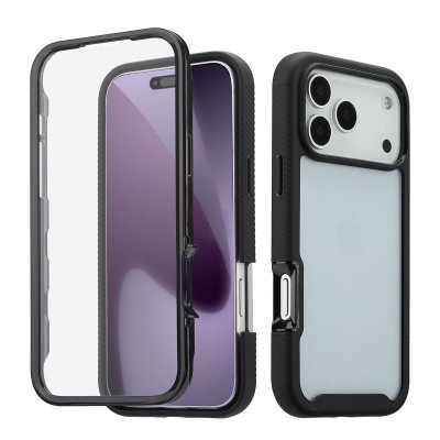 IMOSHION  Coque 360&deg; Full Protective Apple iPhone 17 Pro Max - Noir
