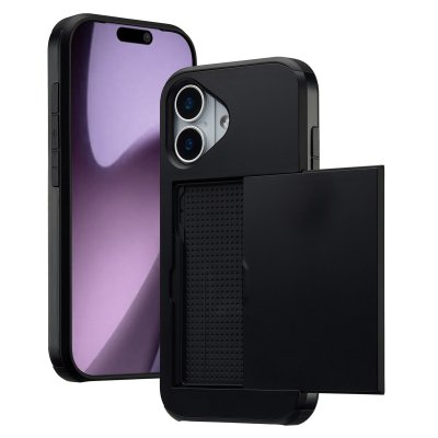 IMOSHION  Coque arri&egrave;re avec porte-cartes Apple iPhone 17 - Noir