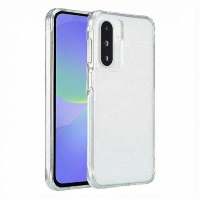 IMOSHION  Coque arri&egrave;re Transparente Paillet&eacute;e Samsung Galaxy A36 / A56 - Argent