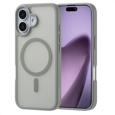 IMOSHION  Coque Color Guard avec MagSafe Apple iPhone 17 - Gris