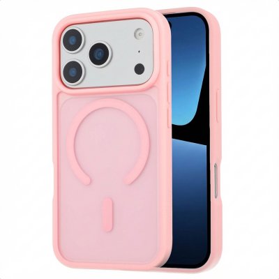 IMOSHION  Coque Color Guard avec MagSafe pour Apple iPhone 17 Pro - Rose clair - Neuf