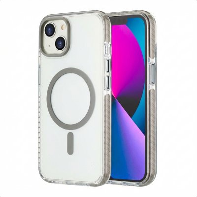 IMOSHION  Coque Combat MagSafe Apple iPhone 14 / 13 - Gris