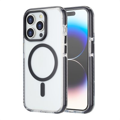 IMOSHION  Coque Combat MagSafe Apple iPhone 14 Pro - Noir