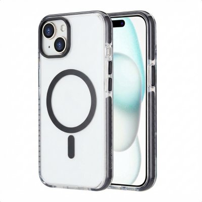 IMOSHION  Coque Combat MagSafe Apple iPhone 15 - Noir