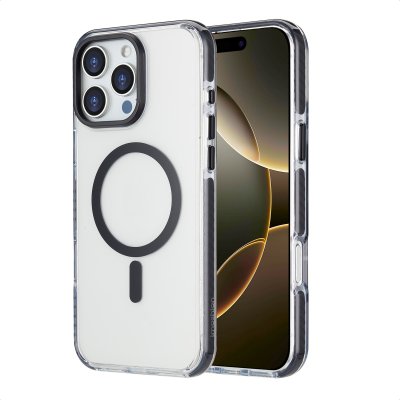 IMOSHION  Coque Combat MagSafe Apple iPhone 16 Pro Max - Noir