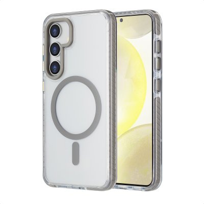 IMOSHION  Coque Combat MagSafe Samsung Galaxy S24 - Gris