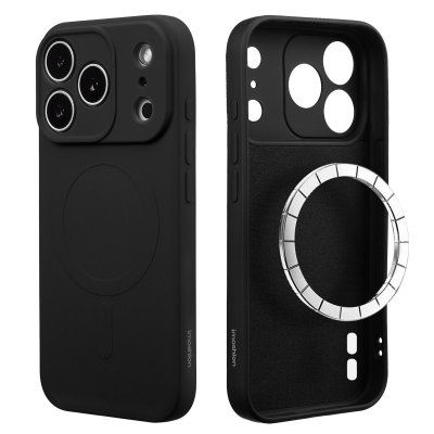 IMOSHION  Coque Couleur avec MagSafe pour Apple iPhone 17 Pro Max - Noir - Neuf