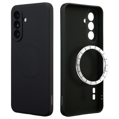 IMOSHION  Coque Couleur avec MagSafe Samsung Galaxy A36 - Noir