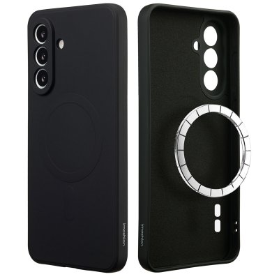 IMOSHION  Coque Couleur avec MagSafe Samsung Galaxy A56 - Noir