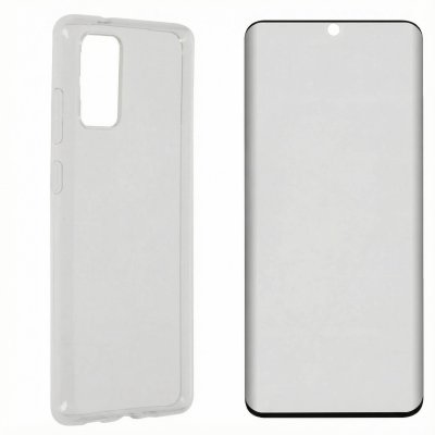IMOSHION  Coque + protecteur d&rsquo;&eacute;cran Premium Samsung Galaxy S20 Plus - Transparent