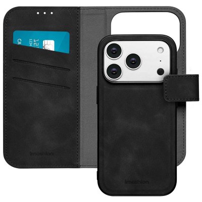 IMOSHION  Etui de t&eacute;lephone luxe 2-en-1 amovible Apple iPhone 17 Pro - Noir