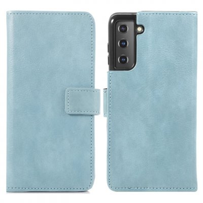 IMOSHION  &Eacute;tui de t&eacute;lephone portefeuille Samsung Galaxy S21 - Bleu clair