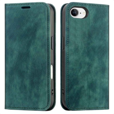 IMOSHION  &Eacute;tui de t&eacute;l&eacute;phone portefeuille Slim Apple iPhone 16e - Vert