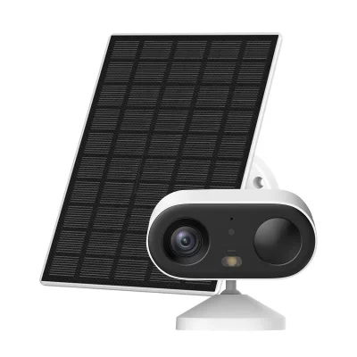 IMOU  Cam&eacute;ra Connect&eacute;e Wi-Fi 3MP 2K Mod&egrave;le Cell Go Full Color avec Panneau Solaire Blanc