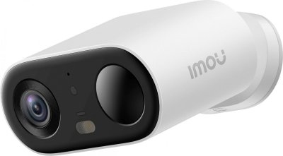 IMOU  Cam&eacute;ra WiFi QHD 3MP Int&eacute;rieure & Ext&eacute;rieure Cell Go Color Detection Humain Blanc
